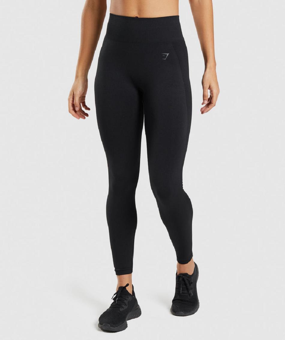 Leggins Gymshark Flex High Waisted Mujer Negras | CO 2857FDN